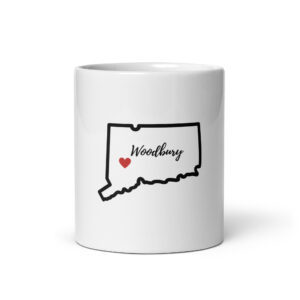Home Is Where The Heart Is - Woodbury, CT - Mug
