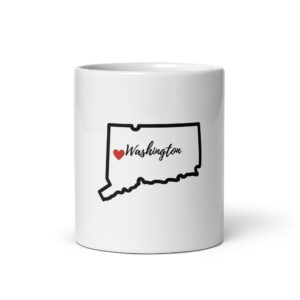 Home Is Where The Heart Is - Washington, CT - Mug
