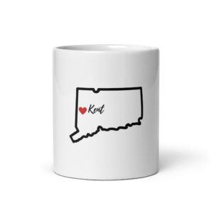 Home Is Where The Heart Is - Kent, CT - Mug