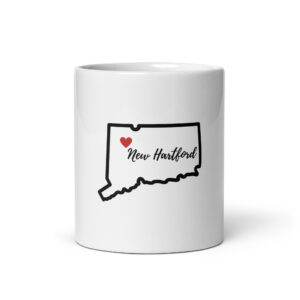 Home Is Where The Heart Is - New Hartford, CT - Mug