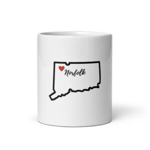 Home Is Where The Heart Is - Norfolk, CT - Mug