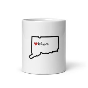 Home Is Where The Heart Is - Warren, CT - Mug